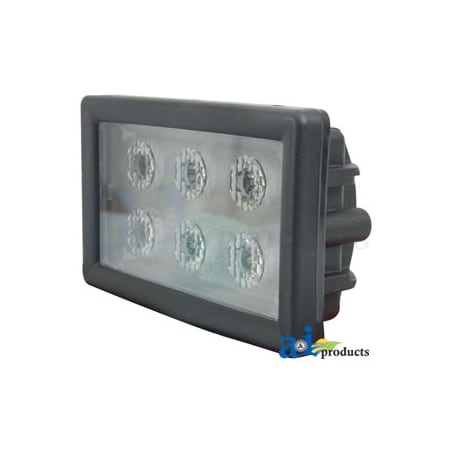 A & I Products Work Lamp, LED; Rectangle, Flood 8" x5" x5" A-WL062